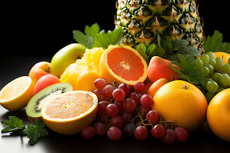 多彩世界中水果与无脊椎动物的奇妙对比