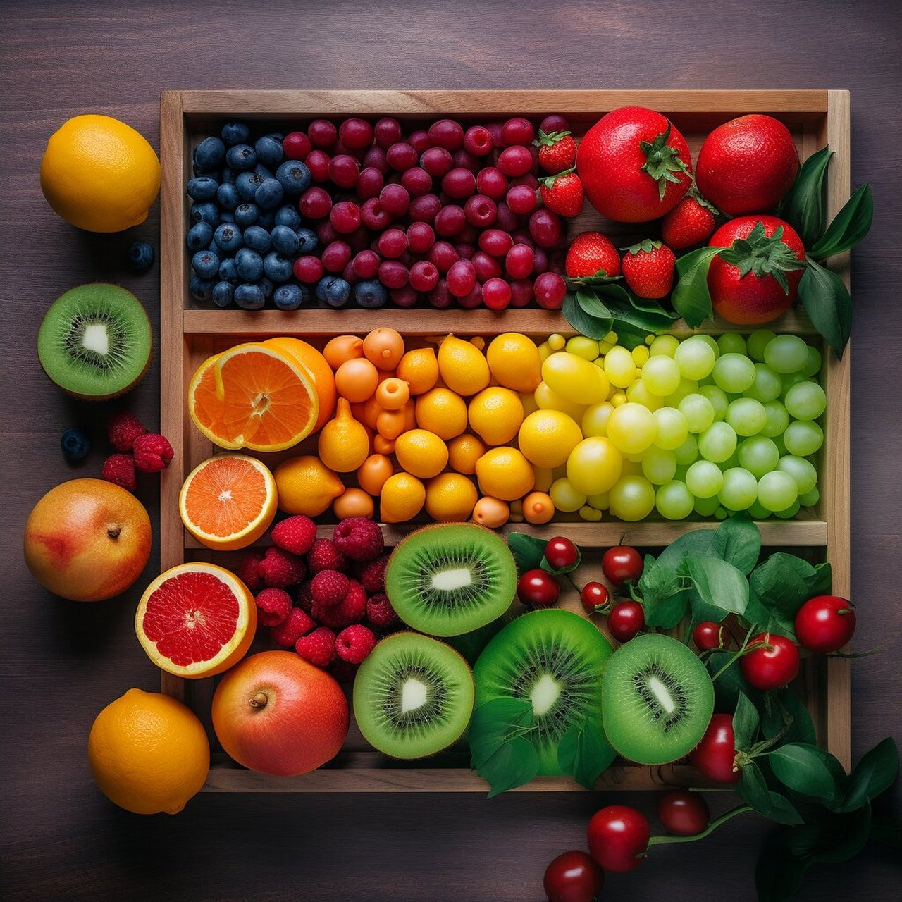 治愈的水果壁纸 一方屏幕，满目香甜